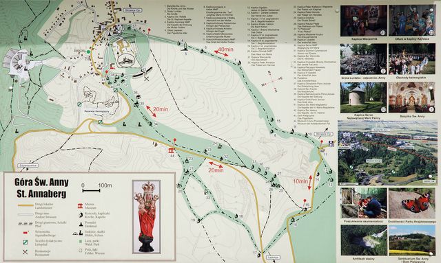 mapa - Gora Sw. Anny