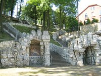 Grota Lurdzka gora sw. anny - grota lurdzka