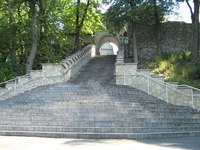 Góra Św. Anny - Schodki do kościoła gora sw. anny