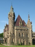zamek moszna