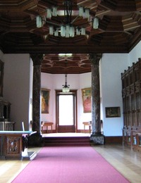 zamek moszna - wnetrza